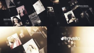 Videohive Line Photo Opener Openers template preview
