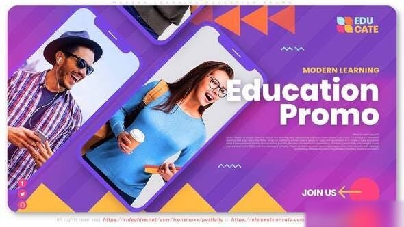 Videohive Modern Learning Education Promo Openers template preview