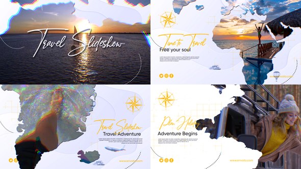 Videohive Travel Slideshow 38316641 Broadcast-packages template preview
