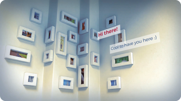 Videohive Photo Gallery Video Displays template preview