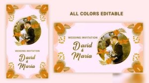 Videohive Wedding Invitation 54778462 Elements template preview