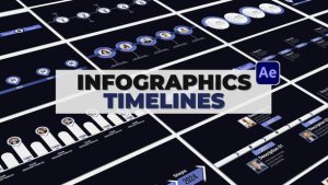 Videohive Infographics Timelines Infographics template preview