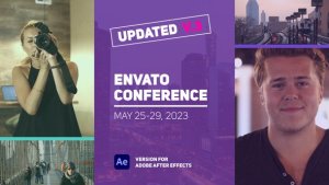 Classic Event Promo Video Displays template preview