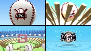 Videohive Baseball Countdown 4 Elements template preview