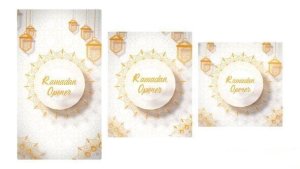 Videohive Ramadan Opener | Social Media (3 in 1) Ramadan template preview