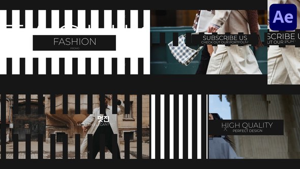 Videohive Fashion Promo for After Effects Openers template preview
