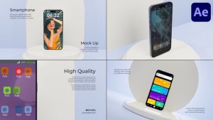 Videohive Smartphone Mockup for After Effects Elements template preview