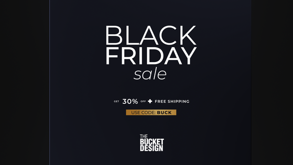 Videohive Magic Box Black Friday Sale Elements template preview
