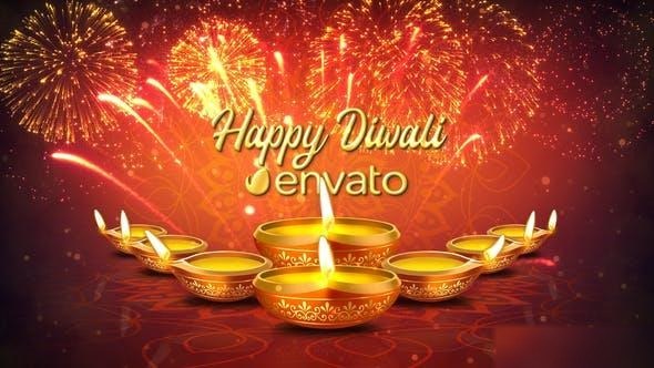 Videohive Diwali Wishes 34283907 Openers template preview