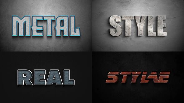 Videohive Text Effect - Action Style 05 Titles template preview