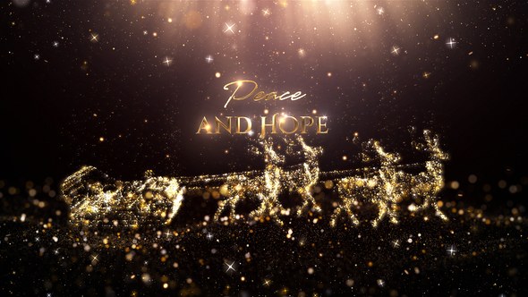 Videohive Christmas Wishes 49687062 Openers template preview
