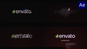 Videohive Broken Glass Logo Reveal for After Effects Logo Stings template preview
