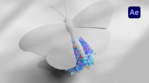 Videohive Butterfly Awakening Logo Reveal Logo Stings template preview