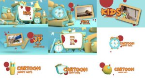 Videohive Kids TV Broadcast Broadcast-packages template preview