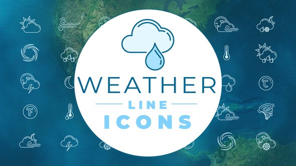 Videohive Weather Icons 29564206 Elements template preview