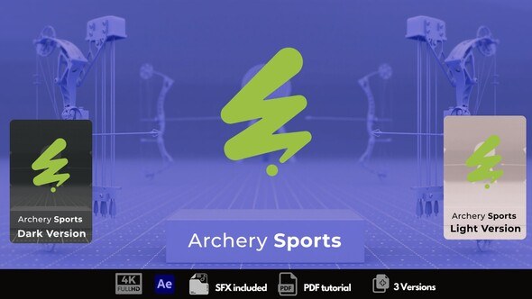 Videohive Archery Sports Logo Logo Stings template preview