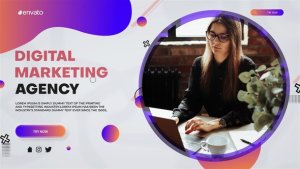 Videohive Digital Marketing Agency Promo 37668019 Video Displays template preview
