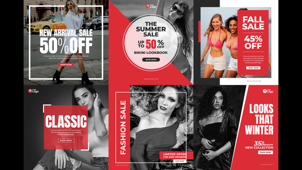 Videohive Fashion Instagram Post 30248680 Product Promo template preview
