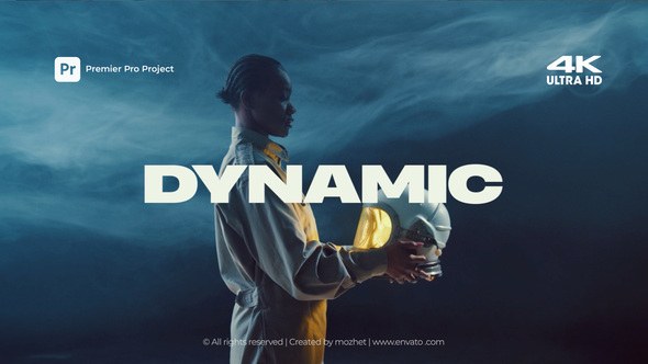 Rhythmic Stomp Opener | MOGRT Premiere Pro template preview