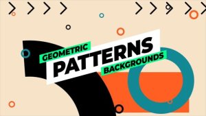 Videohive Geometric Patterns Backgrounds Elements template preview