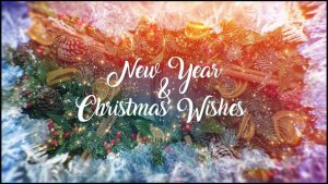 Videohive Christmas and New Year Wishes Video Displays template preview