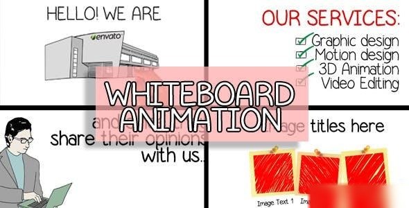 Videohive Whiteboard Animated Company Presentation Openers template preview