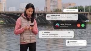 Videohive Text Notification Bars Titles template preview