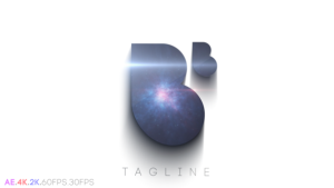 Videohive Space Clean Logo Logo Stings template preview