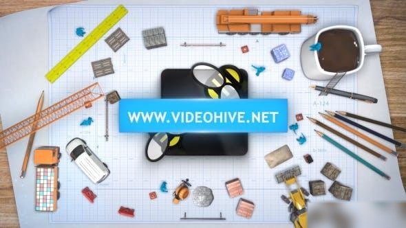 Videohive Logo_Construction Logo Stings template preview