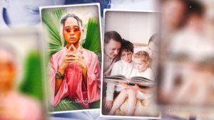 Videohive Slideshow memories of my family Video Displays template preview