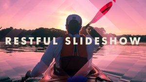 Videohive Restful slideshow Video Displays template preview