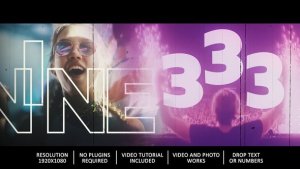 Videohive Countdown Party Video Displays template preview