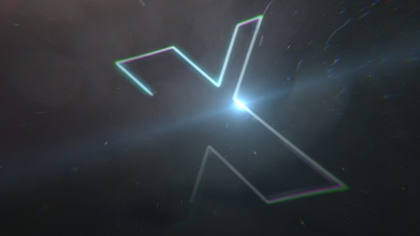 Videohive Glow Logo Logo Stings template preview