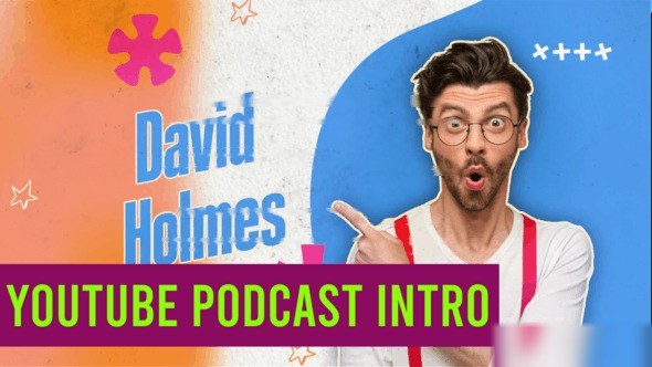 Videohive YouTube Opener | Podcast Intro | Channel Vlog Opener Openers template preview