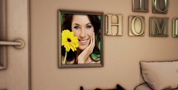Videohive Morning Home Photo Gallery Video Displays template preview