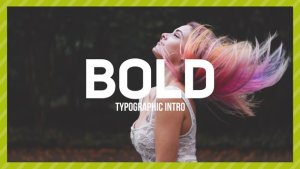 Videohive Bold Typo -Typographic Intro Titles template preview