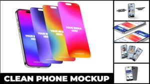 Videohive Phone Mockup | Mobile App promo! Product Promo template preview
