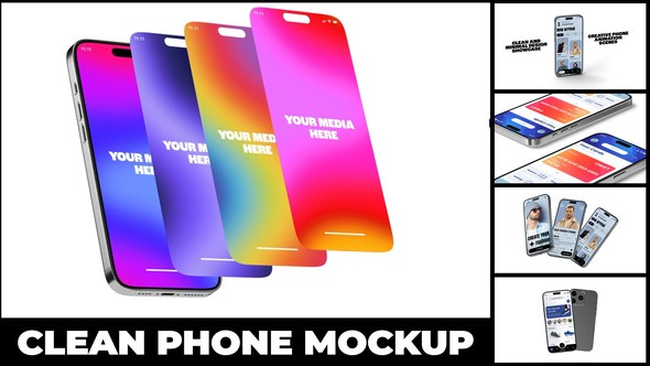 Videohive Phone Mockup | Mobile App promo! Product Promo template preview