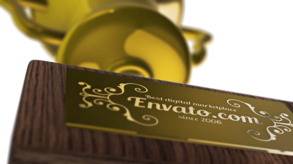 Videohive Winner Cup Logo Reveal Logo Stings template preview