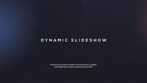 Videohive Dynamic Slideshow 19305534 Video Displays template preview