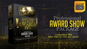 Awards Show Pack Video Displays template preview