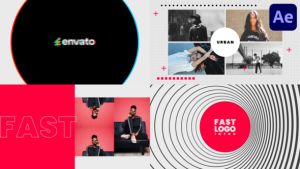 Videohive Fast Photo Intro | After Effects Logo Stings template preview