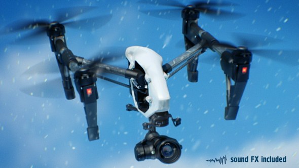 Quadcopter Video Displays template preview