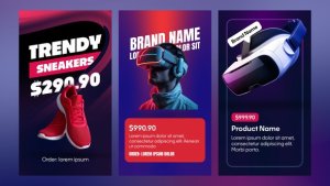 Videohive Vertical Product Promo Animations for Social Media Stories Product Promo template preview
