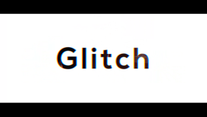 Fast Glitch Opener Video Displays template preview