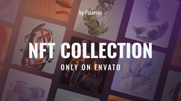Videohive Nft Art Promo Product Promo template preview