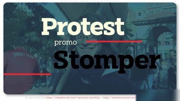 Videohive Protest Meeting Stomper Openers template preview