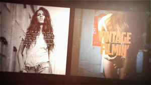 Vintage Photo Gallery, Old Film Album - After Effects Project (Videohive) Openers template preview