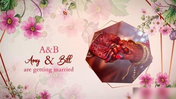 Videohive Indian Wedding Invitation After Effects 51228604 Openers template preview