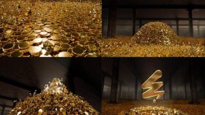 Videohive Golden Treasure Logo Reveal Logo Stings template preview